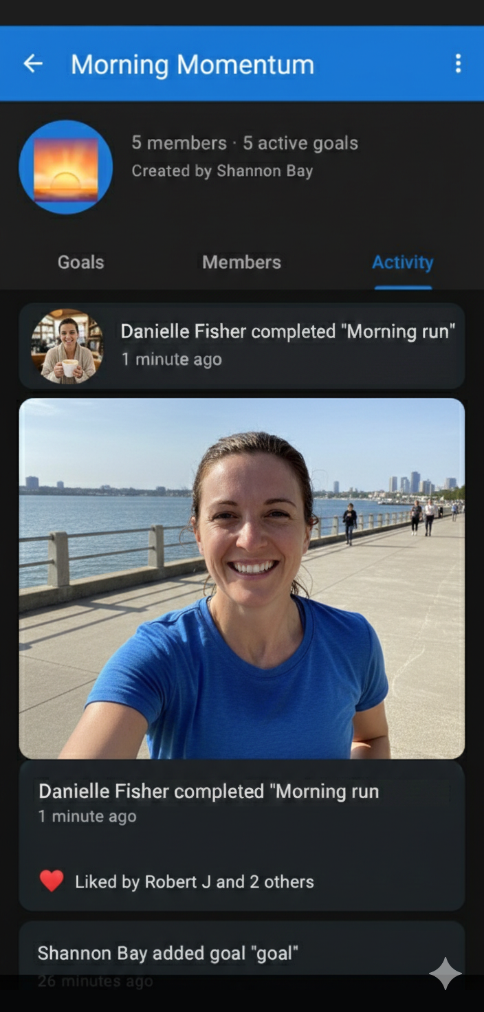 Pursue app activity log